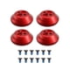 thumbnail image 1 of Bewildely 4 unids/set cubierta del Motor funda protectora soportes tapa de aluminio negro agua salpicada Juguetes Rojo, 1 of 6