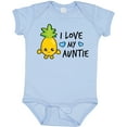thumbnail image 3 of Inktastic I Love My Auntie with Pineapple Boys Baby Bodysuit, 3 of 5