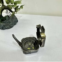 Brass Compass Vintage Surveying Nautical Compass for Navigational/Traveling/Hiking/Tracking/Camping Tool Outdoor Compass
