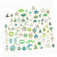 thumbnail image 5 of 69Pcs Metal Enamel Charms for Jewelry Making DIY Necklaces Scrapbook Pendant for Sewing Bags, Bracelets, Jewelry Findings, Earrings, Beading, 5 of 9