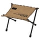 thumbnail image 5 of Taburete plegable con reposapiés, asiento de pesca, taburete portátil, taburete de camping, taburete de pesca para salón, actividades al aire libre, Caqui, 5 of 8