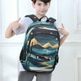 thumbnail image 6 of FORMRS School Backpack 17" Student Travel Bag with Laptop Compartment, Dark Mountains, 6 of 7