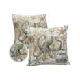 thumbnail image 6 of Outdoor Pillow Covers Throws Nautical Sea Monster Octopus Sailboat,Waterproof Pillow Cases Pack of 2 Ocean Sealife on Vintage,Durable Cushion Cover Pillowcase for Patio Balcony Couch Garden, 6 of 7