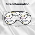 thumbnail image 4 of Uemuo Dachshund Dog Puppy Pattern Sleep Eye Mask - Light Blocking Sleep Mask Blocking Out Light Perfectly, Soft and Comfortable Night Eye Mask, Eye Blinder, 4 of 7