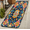 Multicolour 4, variant on CURLYOOT Mexican Talavera Tile Runner Rug 2'x6' Washable Kitchen Runner Rug Indoor Non Slip Laundry Rugs Mexican Tile Floor Carpet for Hallway Kitchen Entryway Bedroom Living Room