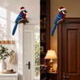 thumbnail image 4 of Lucahom Wooden Bird Door Topper, Adorable Bird Shape Corner Decor, Handcrafted Collection for Doorways, Shelves & Frame Corners, Gift for Nature & Birds Lovers, 4 of 6