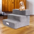 thumbnail image 3 of Dog Stairs Ladder Anti Slip Climbing Toys 3 Ramp for Sofa High Bed Large Dog, 3 of 8