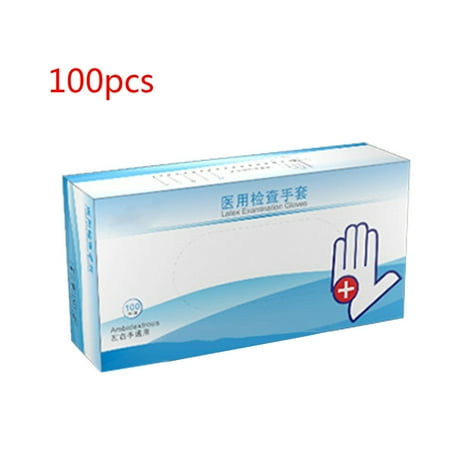 

TINYSOME 100 Disposable children s boxed latex food-grade gloves protective gloves