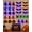 As shown in the figure, variant on Halloween LED Silhouette Wall Light Stickers, Glowing Window Stickers Spooky Decals Include Bat Ghost Witch Spider Pumpkin Haunted House Tree Outdoor Indoor