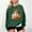 Army Green#17, variant on Yteetum Oversized Sweatshirts for Women Halloween Cute Ghost Graphic Print Crewneck Pullover Sweatshirts Tops Womens Casual Ghost Print Round Neck Loose Long Sleeve Hoodless Sweatshirts Fall Outfits