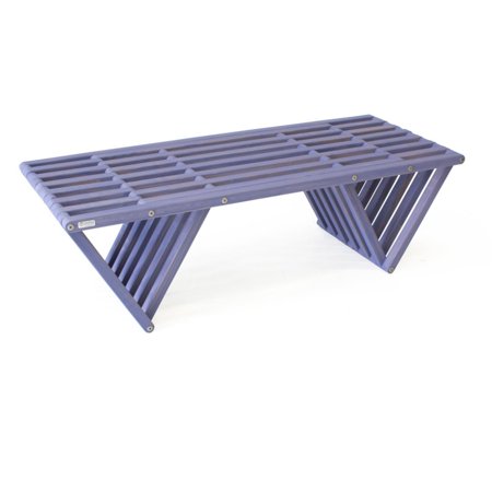 GloDea Xquare X90 Wooden Backless Garden Bench