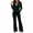 Army Green, variant on vdgthytj Tracksuits for Women Set 2 Piece Velour Full Zip Long Sleeve Hooded Jackets Flare Pants Fall Winter Athleisure Outfits(X-Large,Wine)