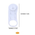 thumbnail image 3 of 2 Pcs Support de Brosse à Dents Base Têtes de Brosse Électrique Support de Brosse à Dents pour Support Oral Remplacement pour Accessoires de Salle de Bain, 3 of 9