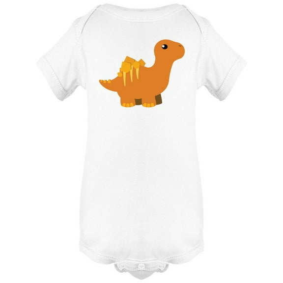 Brown Dino Very Cute Bodysuit Infant -Image by Shutterstock, 6 Months