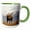 Green/White, variant on 3drose, Moose Bull Wildlife, Denali National Park, Alaska - Us02 Ska3065 - Steve Kazlowski, 11oz Mug