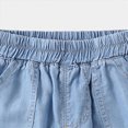 thumbnail image 7 of Gibobby Boys Pants Toddler Kids Little Boys Pant 2T 3T 4T 5T 6T Casual Schoolwear Drawstring Straight Leg Soft Pants With Pockets Boys Warm Casual Pants(3-4 Years,Light Blue), 7 of 7