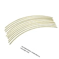thumbnail image 2 of IDEANATEGRATE 10Ud Hilos De Latón Dorado Para De Guitarra Acústica Eléctrica Con Superficie Lisa, 2 of 8