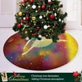 thumbnail image 6 of Coolnut Ballet Christmas Tree Skirt Home Decoration Large Round Christmas Tree Skirt for Holiday Party Home Christmas Day Ornaments,35.4", 6 of 6