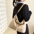 thumbnail image 3 of Rock Willow Nail Cool Bolso bandolera grande con hombro Bolso mensajero vintage (Caqui), 3 of 4