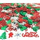 thumbnail image 2 of Copos de nieve Confeti Decoración del país de las maravillas invernalesFeliz Navidadverde, 2 of 3