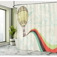 thumbnail image 5 of Ambesonne American Shower Curtain, New York Skyscrapers, 69"Wx75"L, Multicolor, 5 of 5