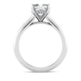thumbnail image 3 of Empire Jewelry 1.8 Ct Cushion Cut Moissanite Solitaire Ring - 14K White Gold Plated Hidden Halo Design - Engagement Jewelry for Women - Elegant Wedding Ring for Her, 3 of 3