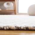 thumbnail image 6 of SAFAVIEH Marbella Chelsey Diamond Area Rug, Ivory/Grey, 3' x 5', 6 of 10