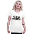 thumbnail image 3 of Nacho Gracias Foodie Food Lover Gym Womens Fitted Plus Size Graphic Tee Brisco Brands 2X, 3 of 5