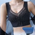 thumbnail image 2 of Chaleco de encaje sin costuras para mujer, cinturón con almohadilla para el pecho, ropa interior de talla grande, anti-correr, base ligera, envoltura para el pecho para mujer, 2 of 3