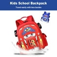 thumbnail image 4 of Cars Lightning McQueen Backpack 3D Pocket Cartoon Backpack Mini Red Racing Backpack, 4 of 6