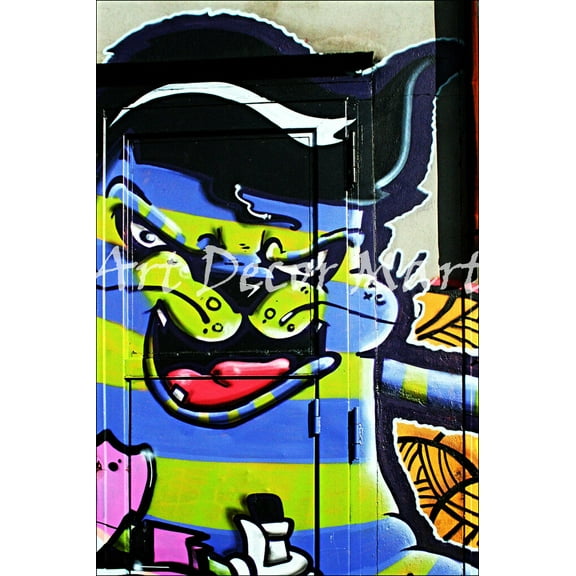 Graffit Art XLIX - CANVAS OR FINE PRINT WALL ART