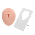 thumbnail image 2 of Silicone Navel Model, 3D Simulation Belly Button Model for  Practice,  Soft Silicone Belly Model for Jewelry Studs Display Acupuncture Teaching, 2 of 8