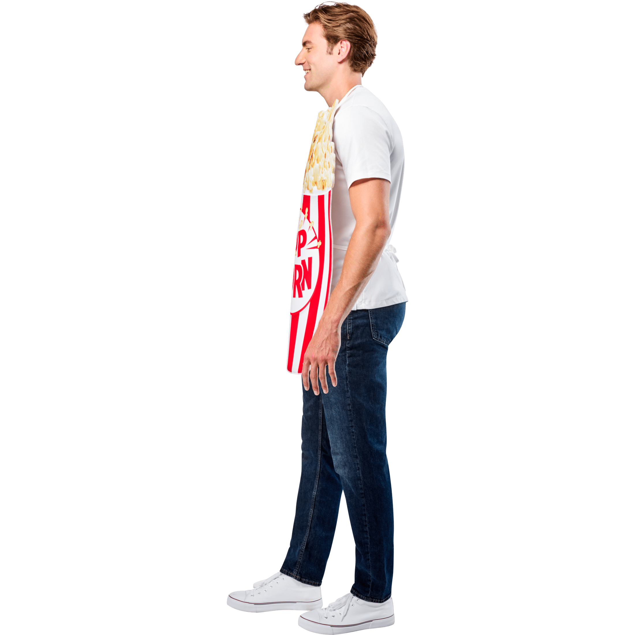 Popcorn and Butter Matching Halloween Costume for Adults by Way to Celebrate, 3-Piece Set