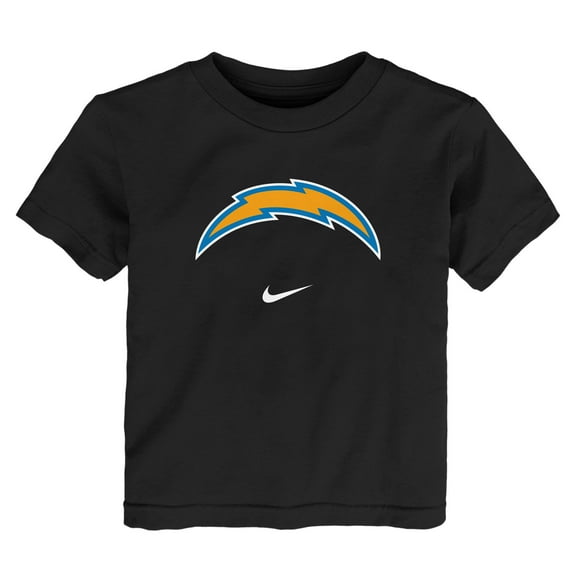 Toddler Nike Black Los Angeles Chargers Primary Logo T-Shirt