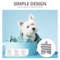 thumbnail image 3 of WEUVEB Toalla Para Perros Absorbente Con Bolsillo Para Manos Bañera Y Piscina, 3 of 7
