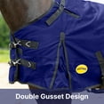 thumbnail image 5 of Resistance 1680D Horse Turnout Blanket, 300g Polyfill, Waterproof, Winter, 60 - 84 size, 5 of 8
