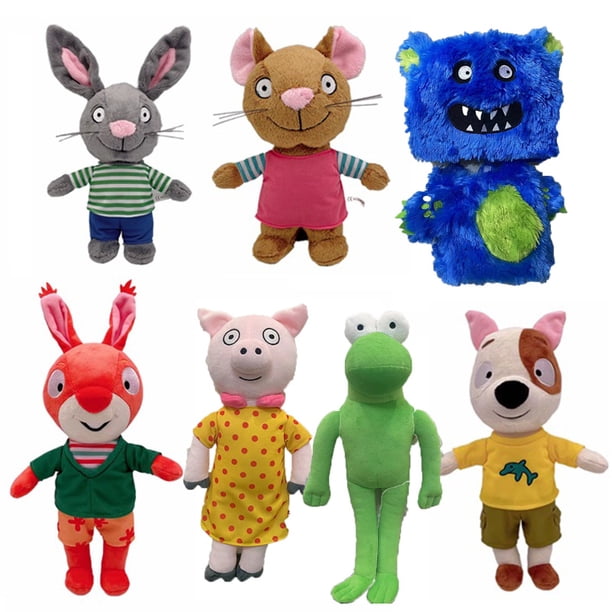 Juguete de peluche Kawaii Pip and Posy, muñecos de peluche de dibujos animados de Anime, regalos de cumpleaños y Navidad para niños y niñas