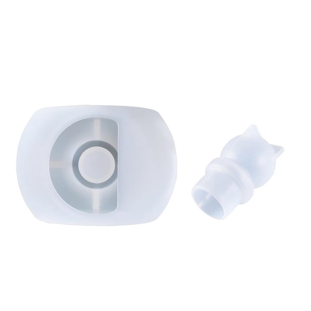 Botella De Perfume, Molde De Silicona, Caja De Botella, Molde, Tarro, Molde De Epoxi, Fabricación Artesanal Diy Yuarrent HA018062-00