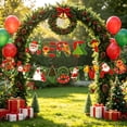 thumbnail image 4 of Extra Long 118 Inch Christmas Door Banner - Waterproof Outdoor Xmas Wall Hanging Decor for Front Porch Garage Yard Party, 4 of 6