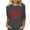 Gray, variant on TKLPEHG Valentines Day Tshirt For Women Lightweight Long Sleeve Tshirt Heart Print Graphic Tee Loose Casual Dressy Crewneck Blouse (Wine,XL)