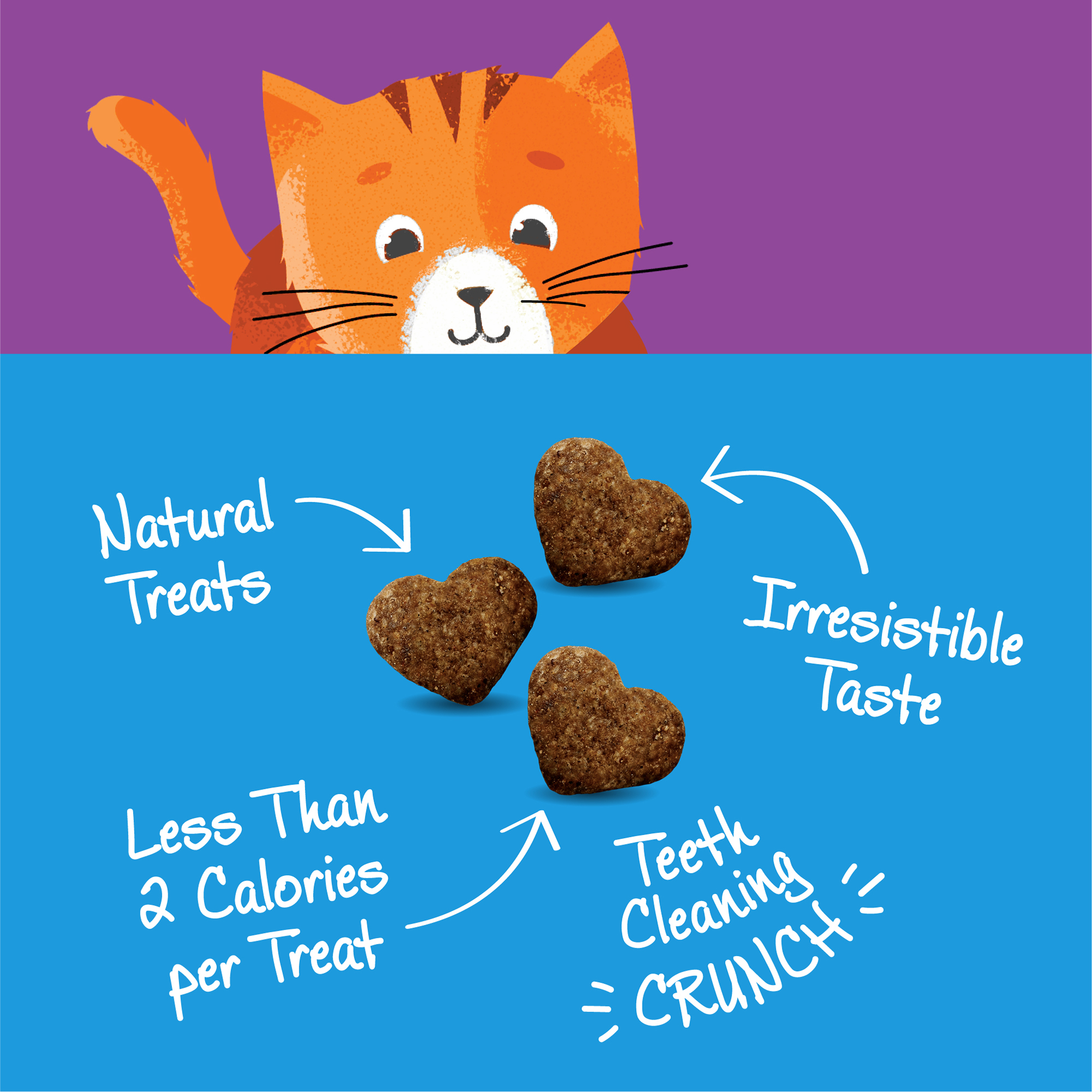 Wellness Kittles Natural Grain Free Cat Treats, Tuna & Cranberries, 6-Ounce Bag - image 4 of 7