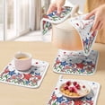 thumbnail image 5 of Independence Day Pot Holders for Kitchen Heatproof Potholder, 5 Pack 4th of July Red Blue Stars Patriotic Hot Pads Multipurpose Oven Pads Cloth Potholders Trivet for Cooking Baking, 5 of 8