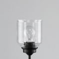 thumbnail image 4 of 12264CDBK Maxim Lighting Acadia-Bath Vanity Light-Bell Shaped Glass Shades-10.5 inches high-Black Finish-4 Bulb Count, 4 of 5