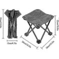 thumbnail image 3 of Camping Stool, Folding Chair, Mini Portable Stool, Camping Chair For Bbq, 3 of 5