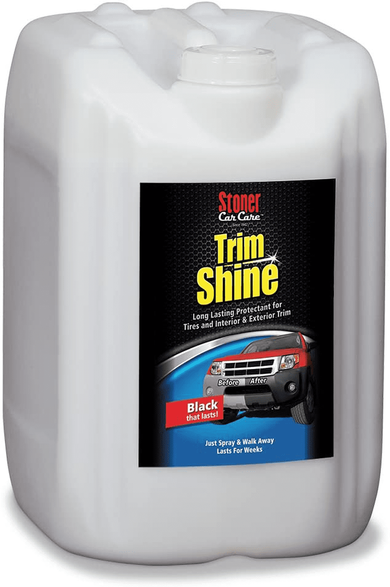  Stoner Car Care 91034-6PK 12-Ounce Trim Shine Protectant Aerosol  Restores Dull or Faded Interior and Exterior Plastic Renew Bumpers, Running  Boards, and More, Pack of 6 : Automotive