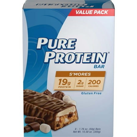 Pure Protein® S'mores, 50 gram, 6 count (Best Way To Drink Protein)