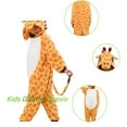 Kids Onesie Animal One Piece Pajamas Halloween Christmas Cosplay