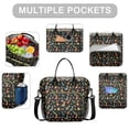 thumbnail image 2 of Colorful Dinosaurs Eggs Pattern Womens Lunch Box for Work,Insulated Large Lunch Bag for Tween and Teen,Loncheras Para Mujer,Leakproof Adult Lunch Bag for Work,Beach,Travel,Picnic,Camping, 2 of 7