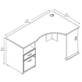 thumbnail image 2 of Bush Business Series A 2 Drawer Pedestal Corner Desk in Beech, 2 of 2