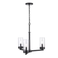 thumbnail image 2 of Trans Globe Lighting 717353 Meadowlark 3 Light 22" Wide Chandelier - Black, 2 of 6